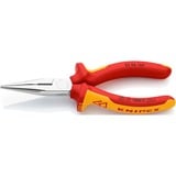 KNIPEX 25 06 160 Side-cutting pliers alicate, Pinza Side-cutting pliers, Acero cromo vanadio, De plástico, Rojo/naranja, 16 cm, 146 g