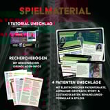 KOSMOS Medical Mysteries - New York Emergency Room 60 min Juego de mesa Deducción Juego de mesa, Deducción, 16 año(s), 60 min