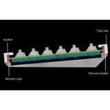 Keychron Q0+ Barebone, Teclado numérico azul