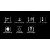 Keychron Q0+ Barebone, Teclado numérico azul