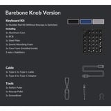 Keychron Q0+ Barebone, Teclado numérico azul