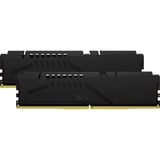 Kingston FURY DIMM 32 GB DDR5-6000 (2x 16 GB) Dual-Kit, Memoria RAM negro
