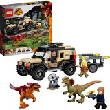 LEGO 76951 Jurassic World Transporte del Pyrorraptor y el Dilofosaurio de Juguete, Juegos de construcción Juego de construcción, 7 año(s), Plástico, 254 pieza(s), 438 g