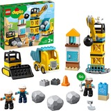 LEGO DUPLO 10932 Town Derribo con Bola de Demolición, Camión de Juguete, Juegos de construcción Camión de Juguete, Juego de construcción, Niño/niña, 2 año(s), 56 pieza(s), 1,28 kg