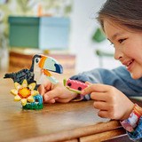 LEGO Fauna Salvaje: Tucán Tropical, Juegos de construcción Juego de construcción, 7 año(s), Plástico, 225 pieza(s), 323 g