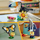 LEGO Fauna Salvaje: Tucán Tropical, Juegos de construcción Juego de construcción, 7 año(s), Plástico, 225 pieza(s), 323 g