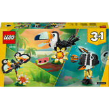 LEGO Fauna Salvaje: Tucán Tropical, Juegos de construcción Juego de construcción, 7 año(s), Plástico, 225 pieza(s), 323 g