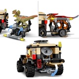 LEGO Jurassic World 76951 Transporte del Pyrorraptor y el Dilofosaurio de Juguete, Juegos de construcción Juego de construcción, 7 año(s), Plástico, 254 pieza(s), 438 g