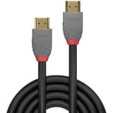 Lindy 36965 cable HDMI 5 m HDMI tipo A (Estándar) Negro, Gris negro, 5 m, HDMI tipo A (Estándar), HDMI tipo A (Estándar), 18 Gbit/s, Negro, Gris