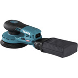 Makita Lijadora excéntrica inalámbrica BO001CGZ XGT, 40 voltios, Lijadora orbital azul/Negro