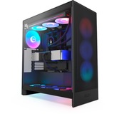 NZXT H7 Flow RGB ( 2024 ), Cajas de torre negro