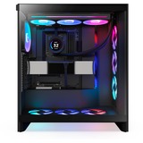 NZXT H7 Flow RGB ( 2024 ), Cajas de torre negro