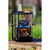 Petromax RF33 hornillo de camping Hornillo de combustible sólido, Fogata plateado/Negro, Hornillo de combustible sólido, 1 zona(s), 6,5 kg