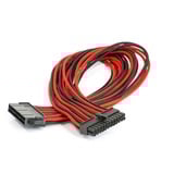 Phanteks PH-CB24P_BR, Cable alargador negro/Rojo