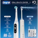 Procter & Gamble iO6 & OxyJet Adulto Cepillo dental oscilante Blanco, Limpieza bucal blanco, Adulto, Cepillo dental oscilante, Cuidados diarios, Cuidado de las encías, Intenso, Sensible, Super sensitive, Blanco, 2 min, Batería