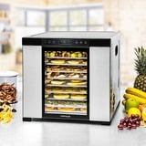 Rommelsbacher Deshidratador DA 1050, Secado de la máquina acero fino/Negro