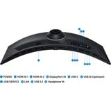 Samsung S95UC pantalla para PC 124,5 cm (49") 5120 x 1440 Pixeles DQHD LCD Negro, Monitor LED negro, 124,5 cm (49"), 5120 x 1440 Pixeles, DQHD, LCD, 5 ms, Negro