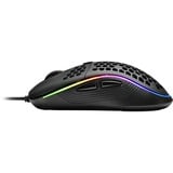 Sharkoon Light² S ratón Ambidextro USB tipo A Óptico 6200 DPI, Ratones para gaming negro, Ambidextro, Óptico, USB tipo A, 6200 DPI, Negro