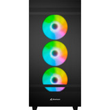Sharkoon Rebel C50 RGB reacondicionado, Cajas de torre negro
