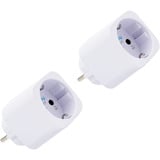 Shelly Plug M Gen3, Toma de corriente con interruptor blanco
