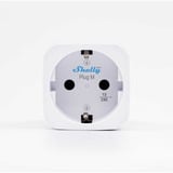 Shelly Plug M Gen3, Toma de corriente con interruptor blanco