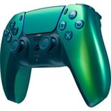 Sony 1000044473 mando y volante Verde azulado Bluetooth/USB Gamepad Analógico/Digital PlayStation 5, iOS verde, Gamepad, PlayStation 5, iOS, Cruceta, Botón de inicio, Botón Opciones, Botón Compartir, Analógico/Digital, Inalámbrico y alámbrico, Bluetooth/USB