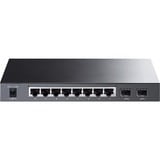 TP-Link TL-SG2210P Gestionado L2 Gigabit Ethernet (10/100/1000) Energía sobre Ethernet (PoE) Negro, Interruptor/Conmutador Gestionado, L2, Gigabit Ethernet (10/100/1000), Energía sobre Ethernet (PoE)