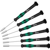 Wera 05118158001 destornillador manual Juego Destornillador estándar negro/Verde, Negro / Azul, Negro