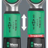 Wera Drehmomentschlüssel Safe-Torque A2 Set 1, 23 piezas, Llave de torsión negro/Verde