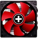 Xilence XC041 sistema de refrigeración para ordenador Procesador Enfriador 9,2 cm Negro, Rojo, Disipador de CPU negro/Rojo, Enfriador, 9,2 cm, 600 RPM, 2200 RPM, 14 dB, 21,8 dB
