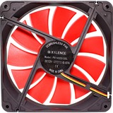 Xilence XF050 Carcasa del ordenador Ventilador 14 cm negro/Rojo, Ventilador, 14 cm, 900 RPM, 41,37 cfm