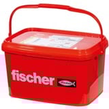 fischer Tacos SX Plus 12x60 en cubo, Pasador gris claro