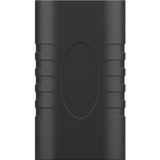 goobay 45401 cambiador de género para cable USB-C Negro, Adaptador negro, USB-C, USB-C, Negro
