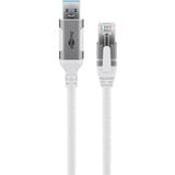 goobay 74160, Adaptador de red blanco