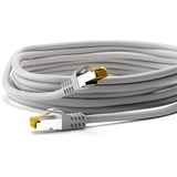 goobay 91585 cable de red Gris 1 m Cat7 S/FTP (S-STP) gris, 1 m, Cat7, S/FTP (S-STP), RJ-45, RJ-45