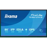 iiyama TE8612MIS-B4AG, Pantalla de gran formato negro (mate)