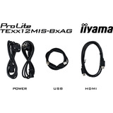 iiyama TE8612MIS-B4AG, Pantalla de gran formato negro (mate)