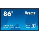 iiyama TE8614MIS-B2AG, Pantalla de gran formato negro (mate)