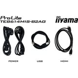 iiyama TE8614MIS-B2AG, Pantalla de gran formato negro (mate)