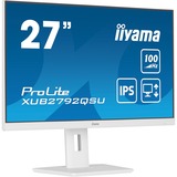 iiyama XUB2792QSU-W6, Monitor LED blanco (mate)