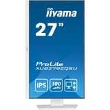 iiyama XUB2792QSU-W6, Monitor LED blanco (mate)