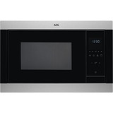 AEG MSB2547D-M Integrado Microondas con grill 25 L 900 W Acero inoxidable acero fino, Integrado, Microondas con grill, 25 L, 900 W, Tocar, Acero inoxidable