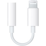 Apple MMX62ZM/A cable de conector Lightning Blanco, Adaptador blanco, Lightning, 3,5mm, Blanco