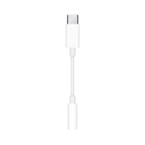 Apple MU7E2ZM/A cambiador de género para cable 3.5mm USB-C Blanco, Adaptador blanco, 3.5mm, USB-C, Blanco
