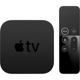 Apple TV 4K Negro 4K Ultra HD 64 GB Wifi Ethernet, Cliente streaming negro, Apple, A10X, 3072 MB, 64 GB, H.264,M4V,MP4,MPEG4, AAC,AIFF,HE-AAC,MP3,WAV