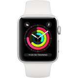 Apple Watch Series 3 42 mm OLED Plata GPS (satélite), SmartWatch plateado, OLED, Pantalla táctil, 8 GB, Wifi, GPS (satélite), 32,3 g