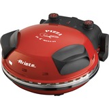 Ariete 0909 fabricante de pizza y hornos 1 Pizza(s) 1200 W Negro, Rojo, Horno de pizza rojo/Negro, 1 Pizza(s), 33 cm, Mecánico, 400 °C, 0,5 h, Negro, Rojo