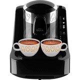 Arzum Okka Manual Cafetera turca 0,95 L, Cafetera de moka negro/Cromado, Cafetera turca, 0,95 L, De café molido, 710 W, Negro, Plata