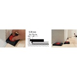 BESSEY AV2 cruceta para suelo 4 pieza(s), Tensor negro/Rojo, 4 pieza(s), Suelo laminado, 5 mm