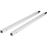 BESSEY Barra de marco de puerta TU, Accesorio plateado/Rojo